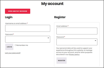 Login to your account