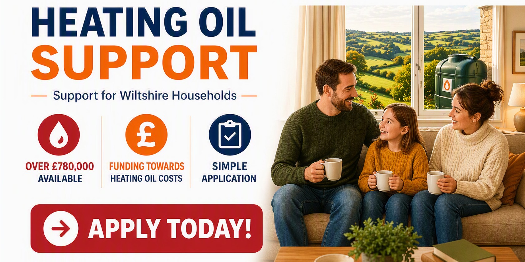 Funding Available for Oil-Heated Homes Across Wiltshire